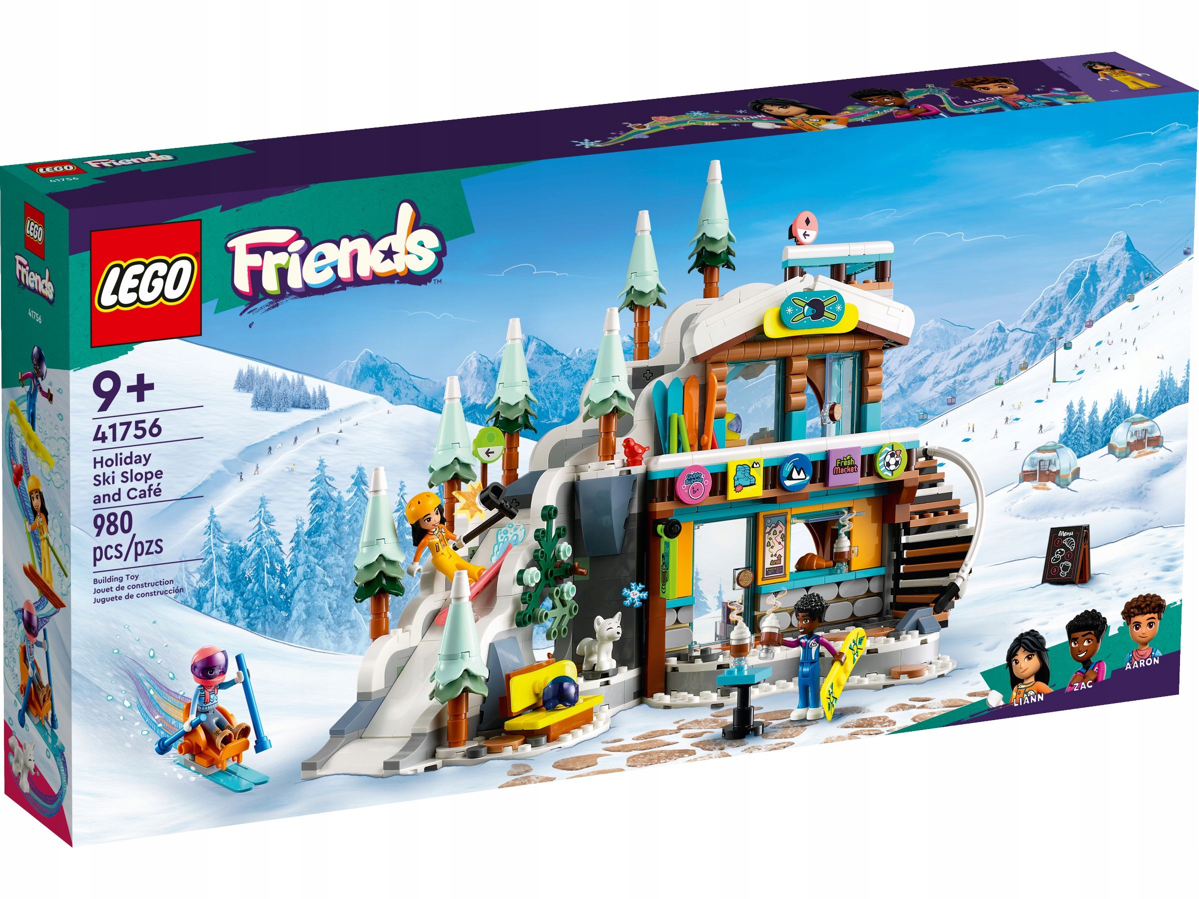 Lego Friends 41756 Lyžařské středisko s kavárnou