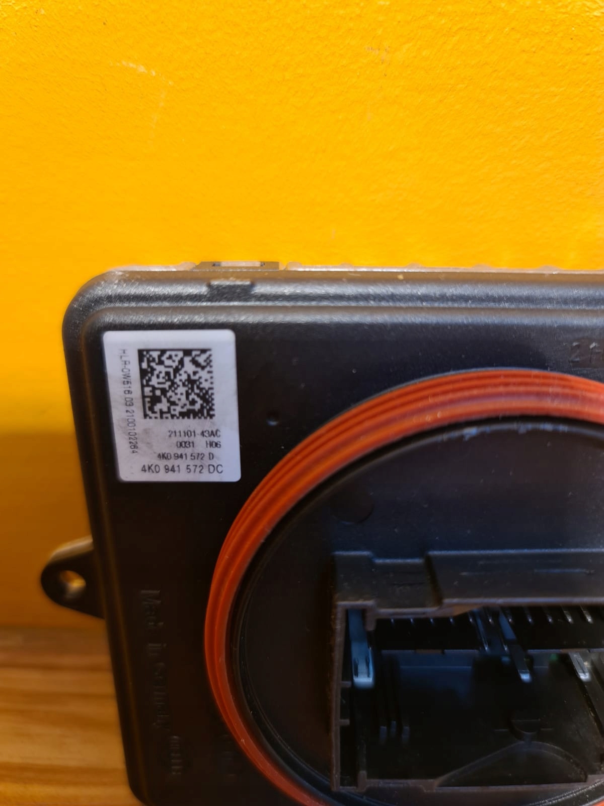 MODUŁ LED AUDI A6 C8 Q8 4K0941572DC Numer katalogowy części 4K0941572DC