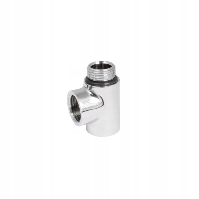

Trójnik mosiężny do grzałki 1/2" chrom