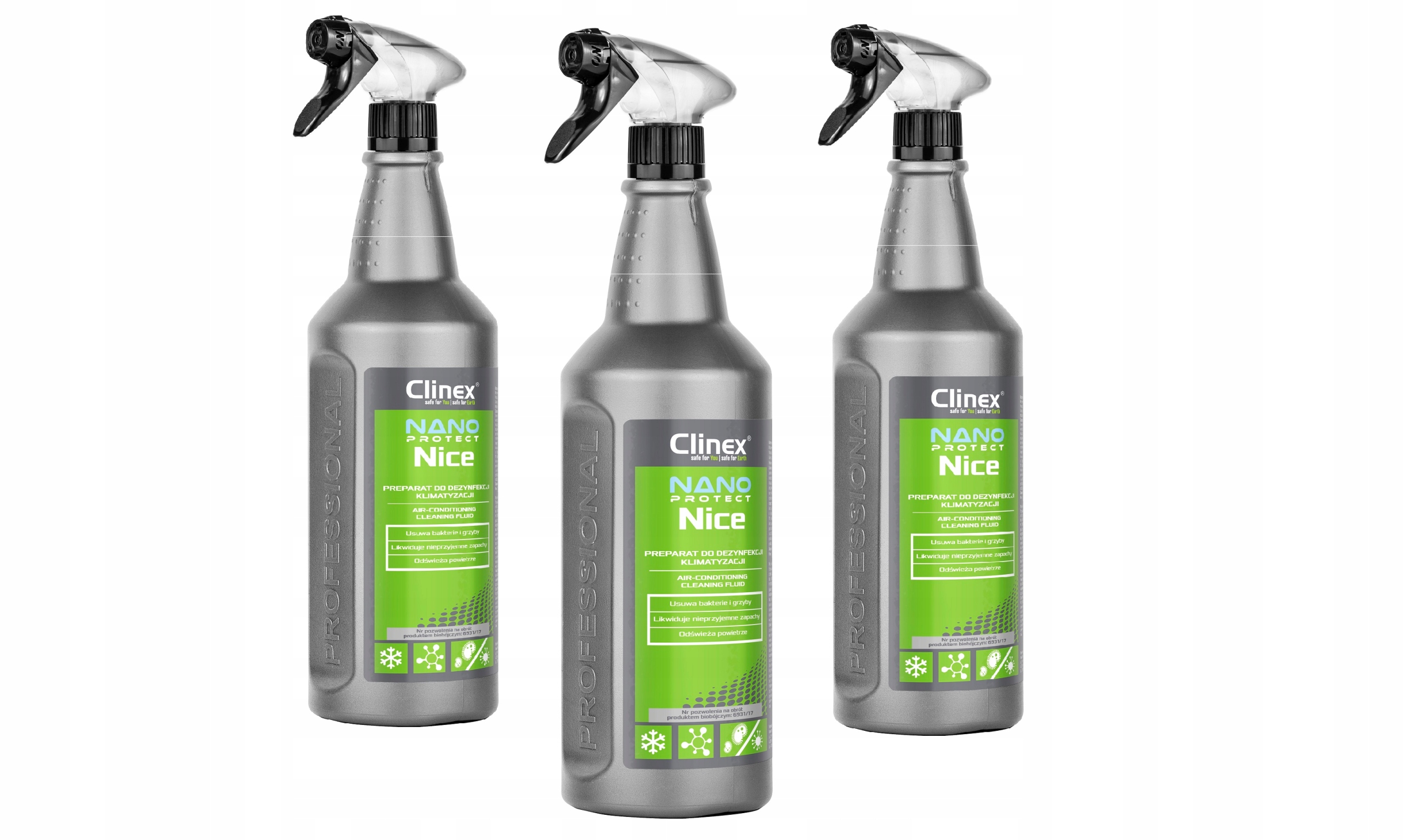 

Clinex Nano Nice 1L Do Dezynfekcji Klimatyzacji