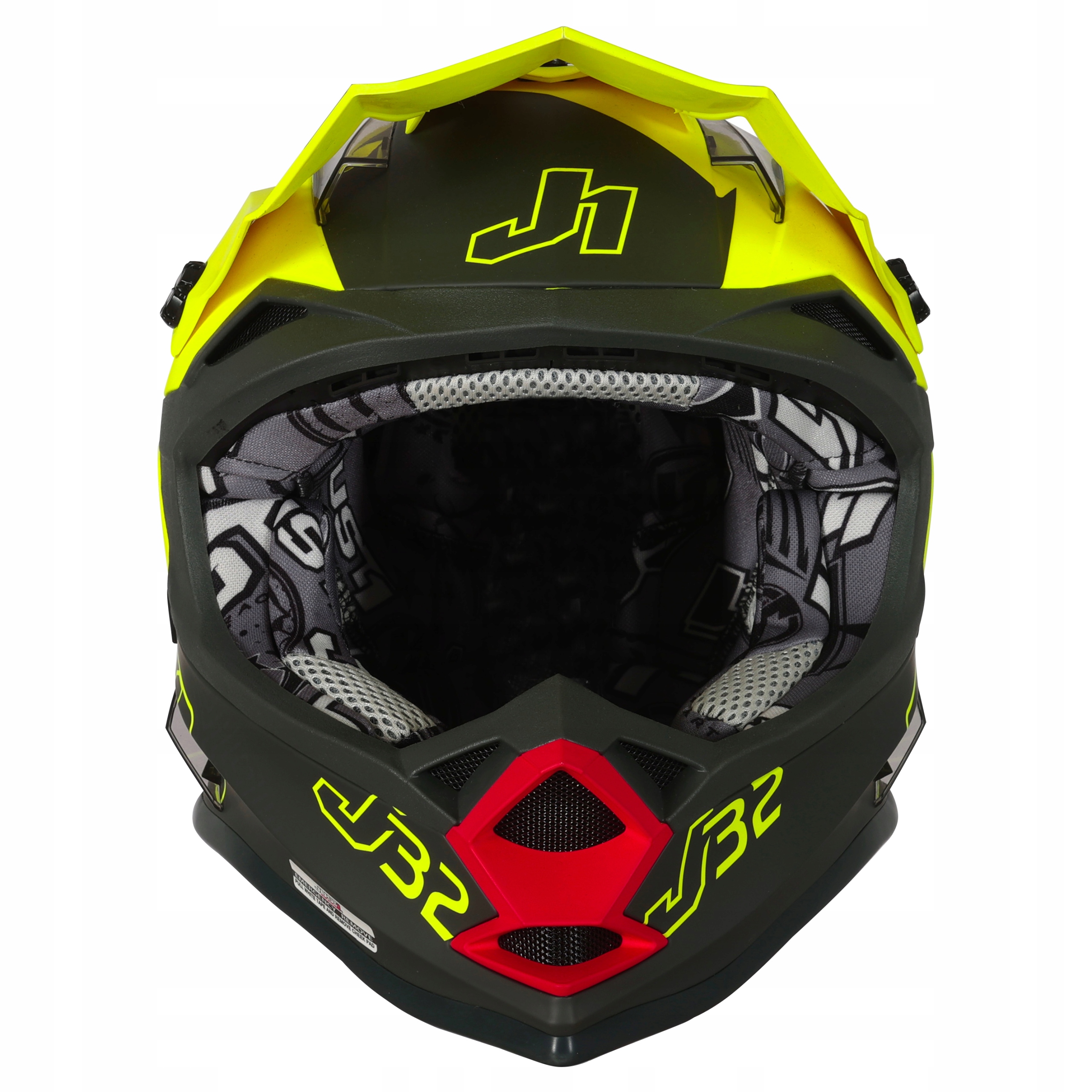 KASK JUST1 J32 KIDS VERTIGO GREY RED FLUO YELLOW Numer katalogowy producenta KASORI1138