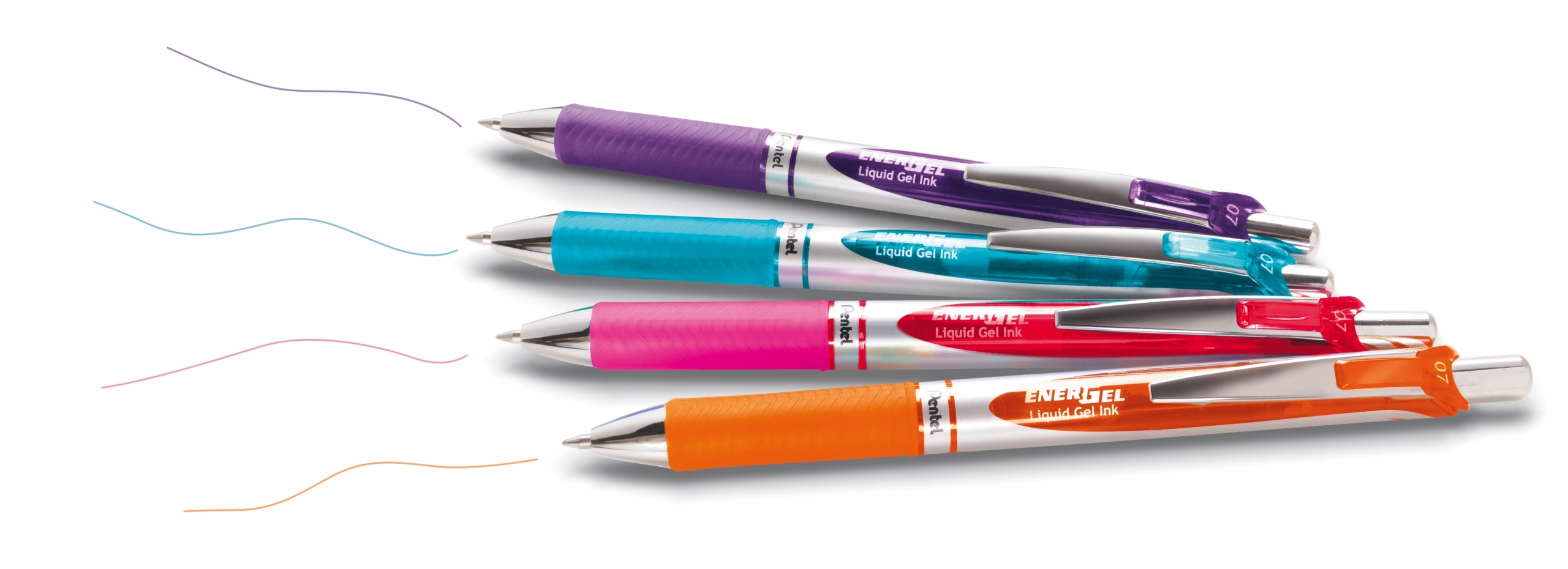 PIÓRO KULKOWE ENERGEL LIQUID BL77 PURPUROWE PENTEL Stan opakowania oryginalne