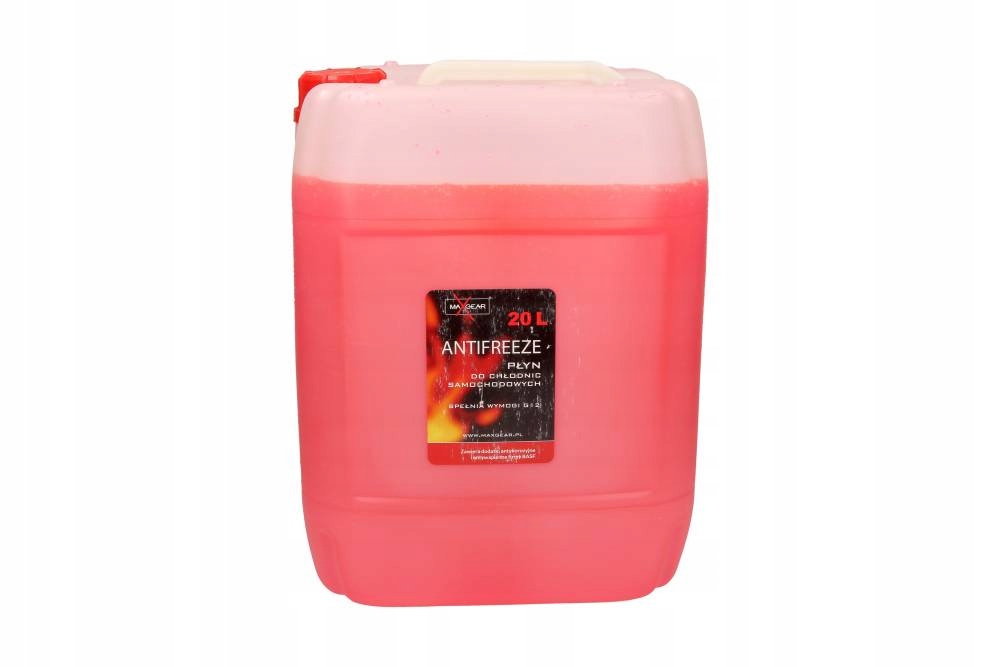 PŁYN DO CHŁODNIC 20L -35C (RÓŻOWY) G12 NA DODATKACH BASF