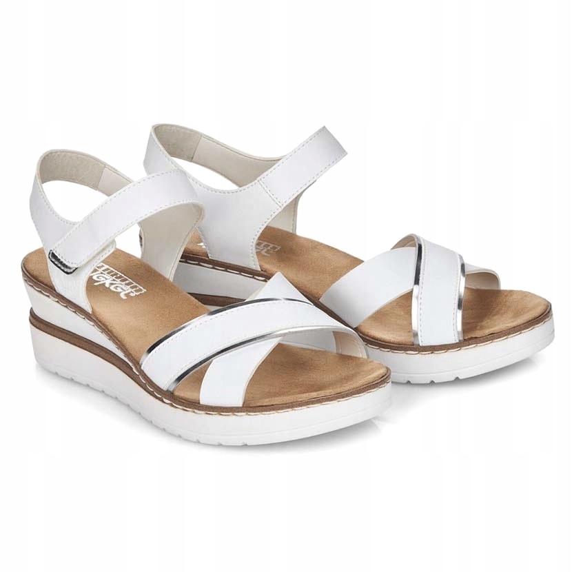 

Sandały damskie Rieker V38G9-80 White R..39
