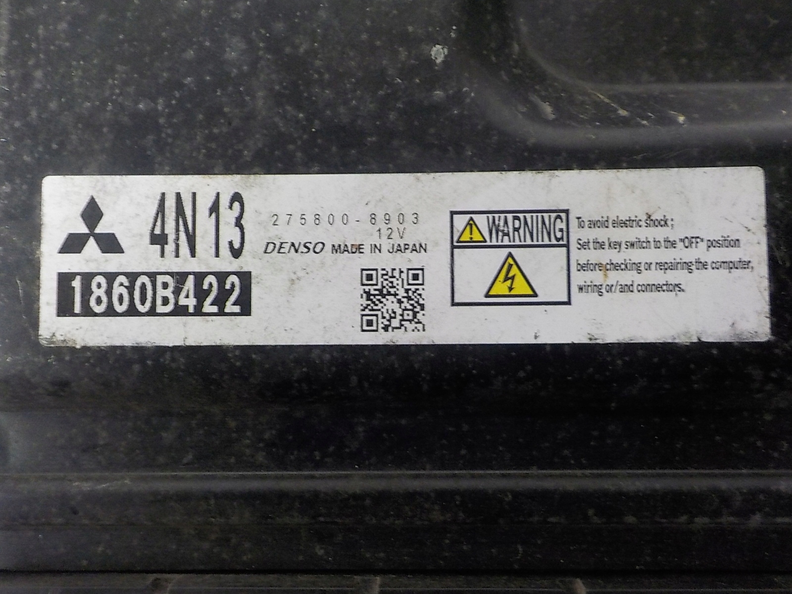 MITSUBISHI ASX computer control unit 275800-8903 1860B422