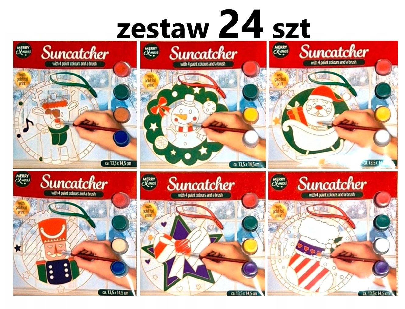 Witrażyk Bn Łapacz Słońca. Zrób To Sam zawieszka MIX Wzorów
