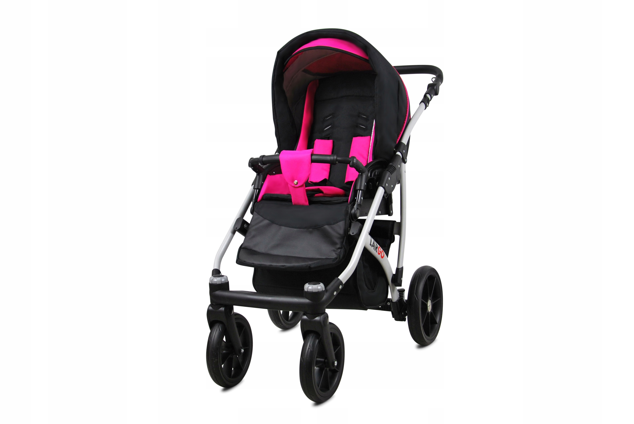 BabyLux Wózek 3w1 dziecięcy spacerówka Largo ALU Marka BabyLux