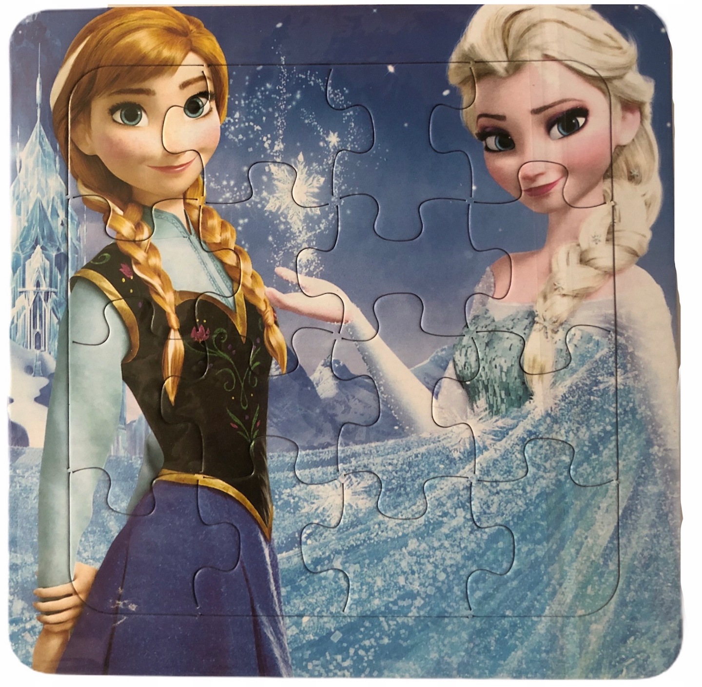 

Puzzle Kraina Lodu 3 Obrazki Układanki Frozen 3w1