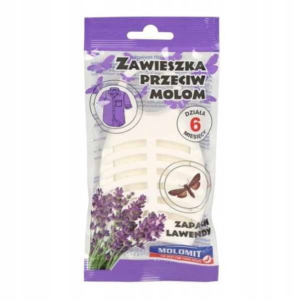 

Molomit Zawieszka na mole odzieżowe Lawenda 1szt