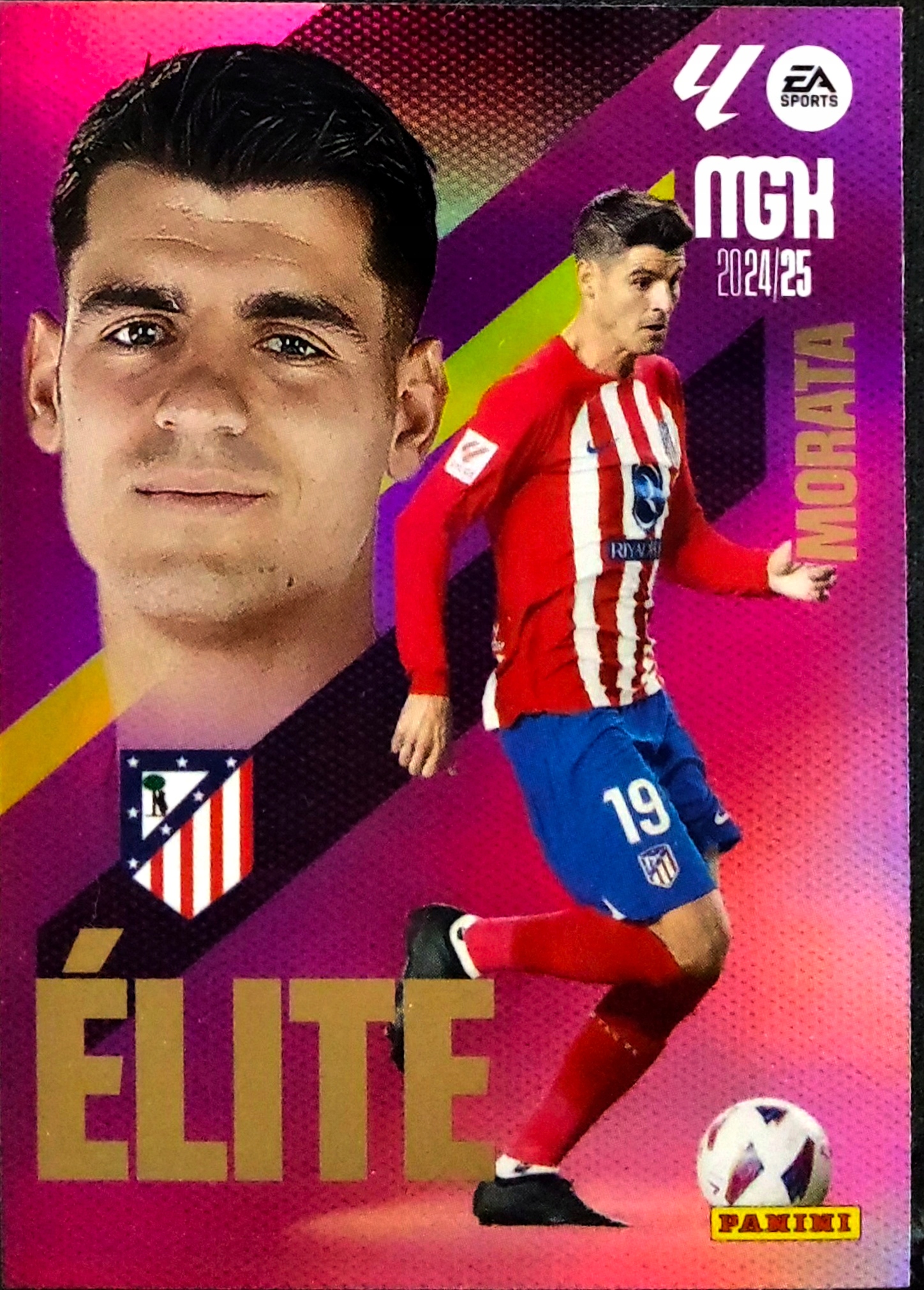 Panini Megacracks 2024-2025 Elite 10 Morata Atletico Madryt