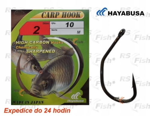 Haczyki Hayabusa Carp Hook M roz. 6