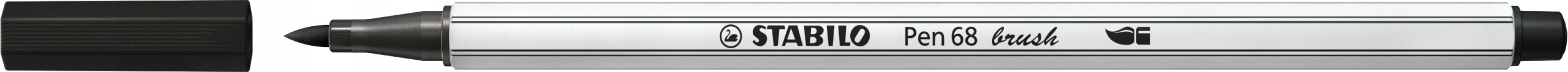 

Flamaster pędzelkowy Pen 68 Brush Stabilo czarny