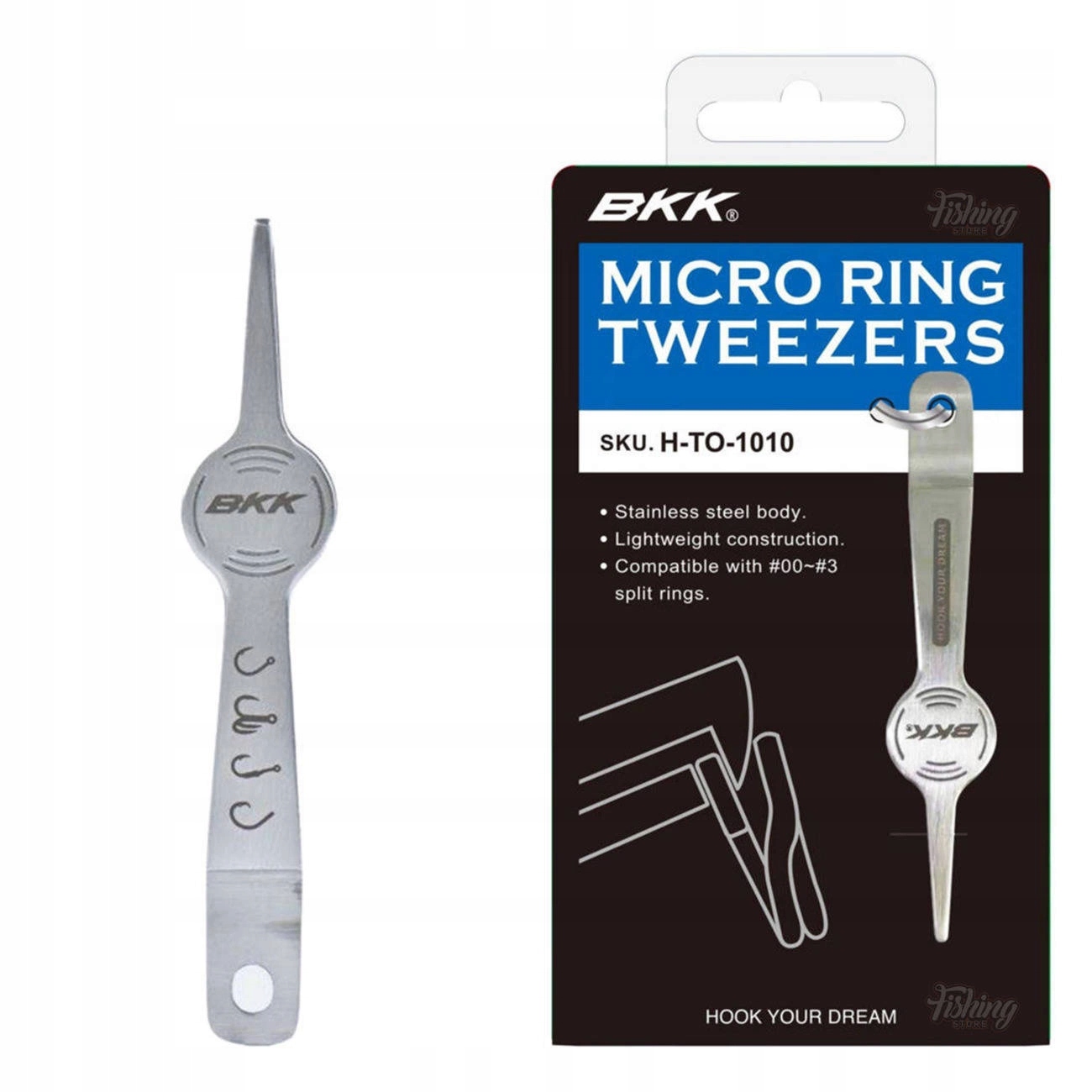 Плоскогубцы BKK для соединительных колес Micro Splitring Tweezers
