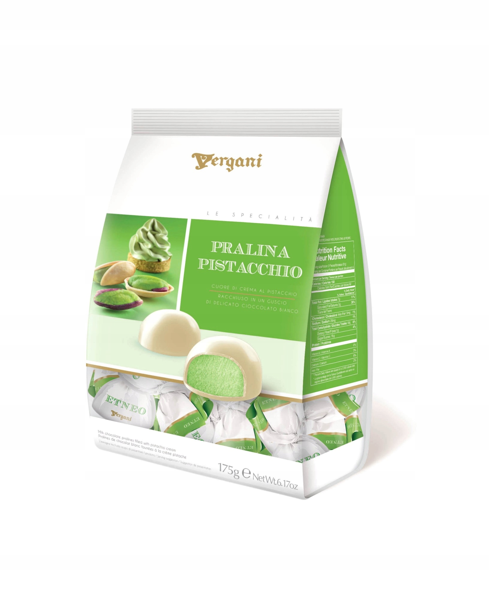 Levně 3x Pralinky Cuore Di Crema Al Pistacchio175g Vergani