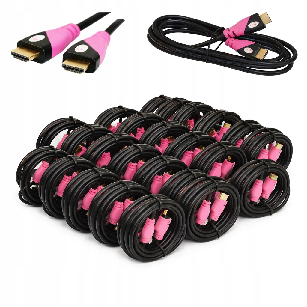 Hdmi Kabel 2.0 1.5M Full Hd 4K Tv Monitor Počítač Projektor 250 Kusů