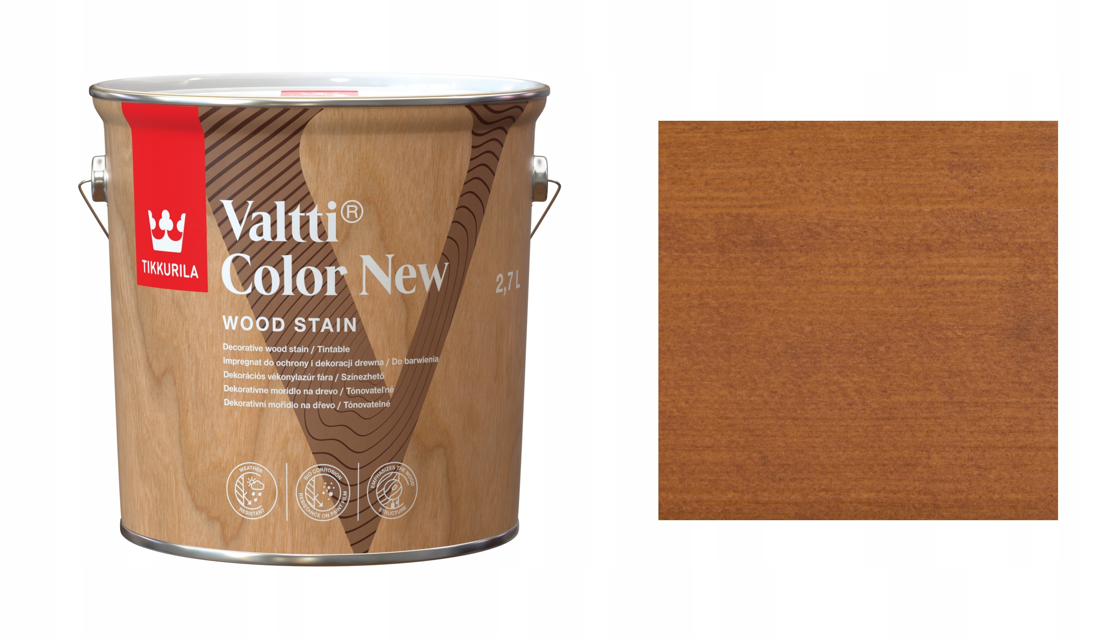 Tikkurila Valtti Color New 2,7L 5072 Honka Impregnat Ochronny