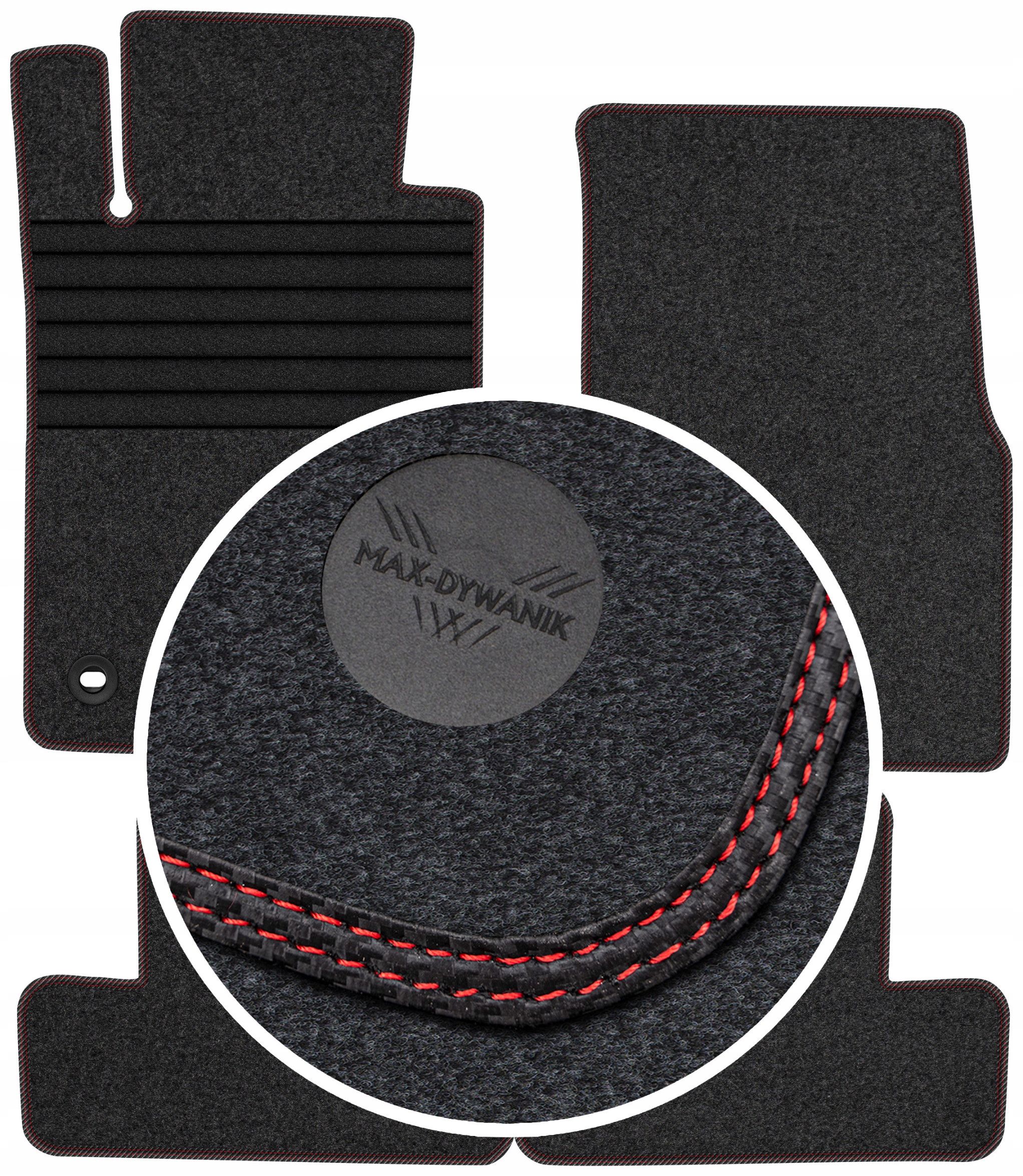 Velurové autokoberce pro Ford Mustang V 2004-2014