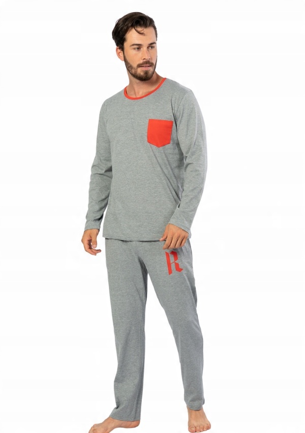 

Piżama Męska bawełniana długa komplet 2XL +size