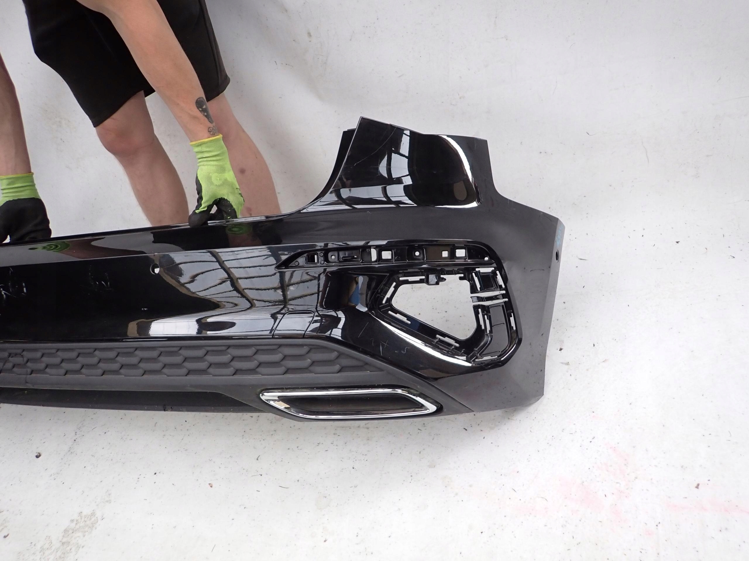 AUDI A3 5D SPORTBACK S-LINE 20- bumper rear part rear 6PDC