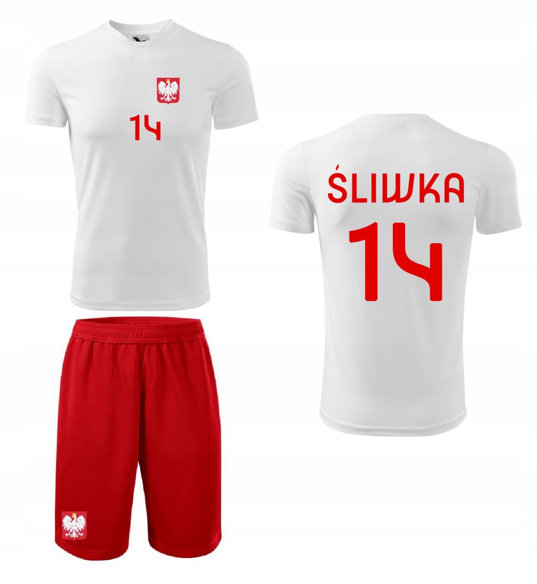 Strój siatkarski Reprezentacji Polski ŚLIWKA