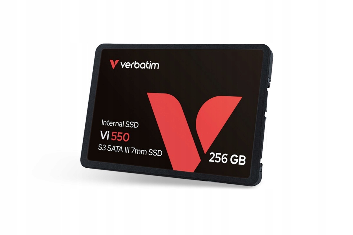 Verbatim Dysk Ssd wewnętrzny 256GB 2,5cala VI550 S3 Sata III czarny
