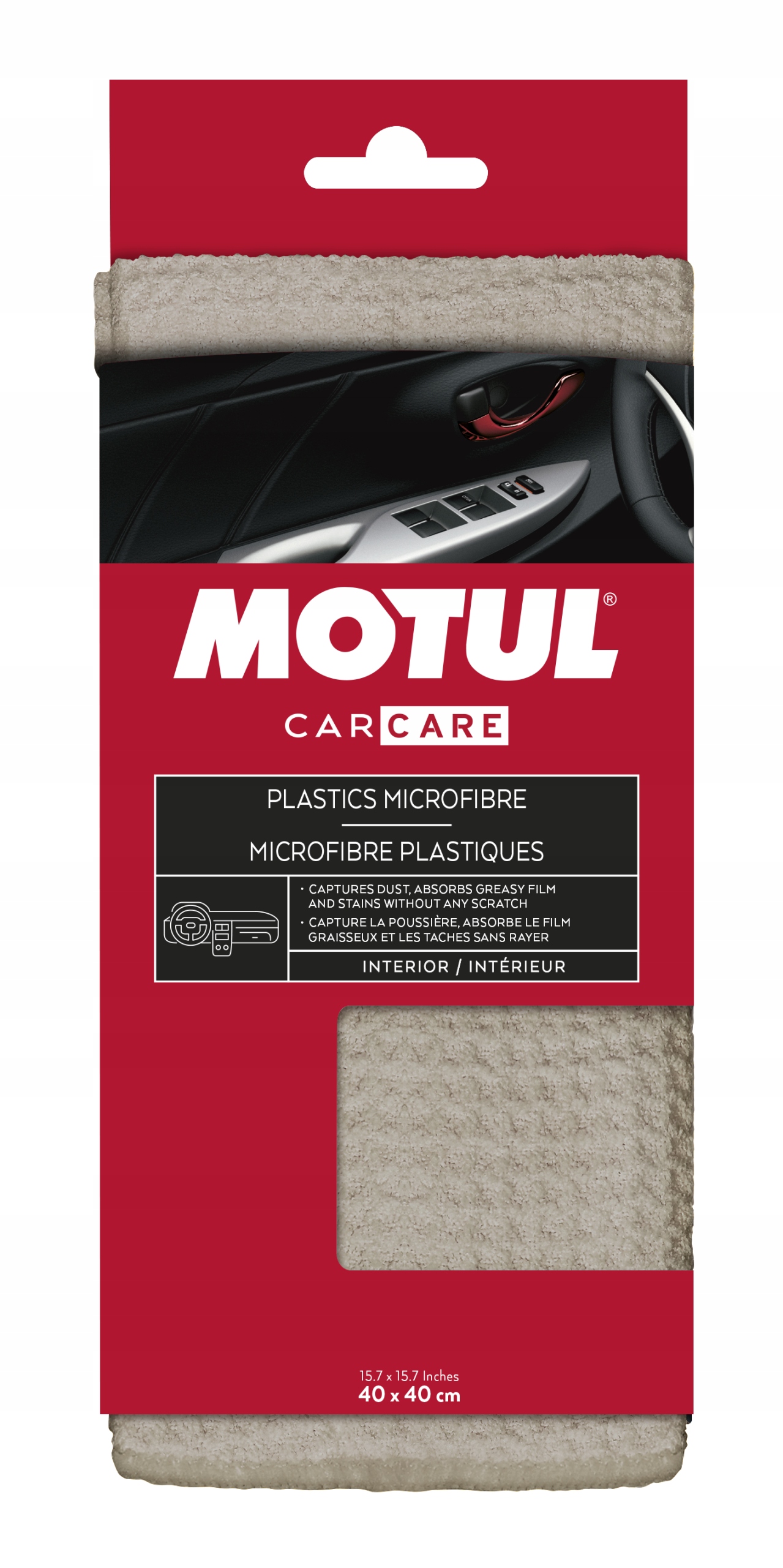 

Motul Car Care Plastics Microfibre