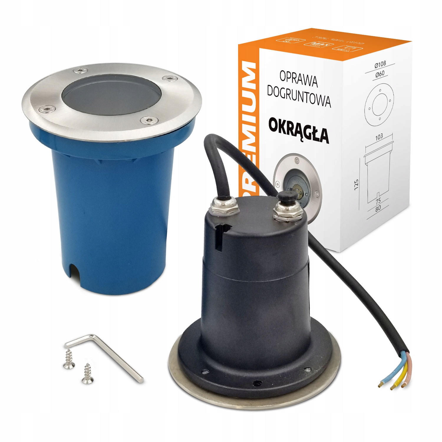 

Lampa Najazdowa Hermetyczna Oprawa Dogruntowa GU10
