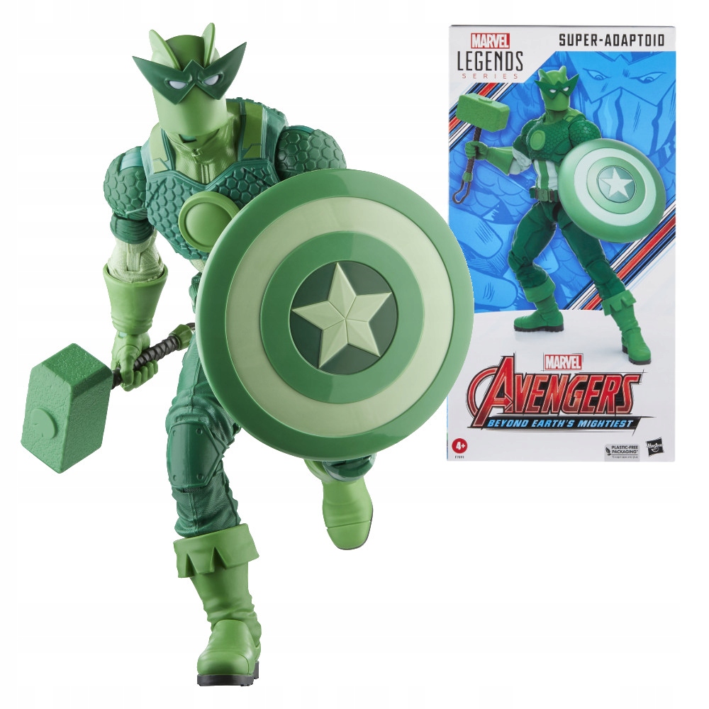 Marvel Avengers Duża Figurka Adaptoid Młot Thora Tarcza Kapitana