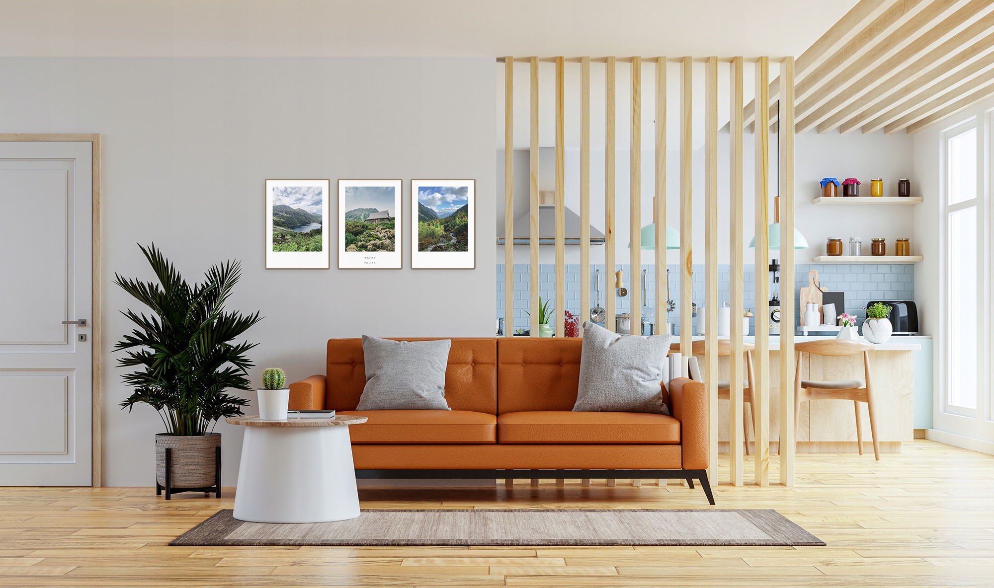 ZESTAW PLAKATÓW A4 TATRY POLSKA GÓRY NATURA ZIELEŃ Marka inna