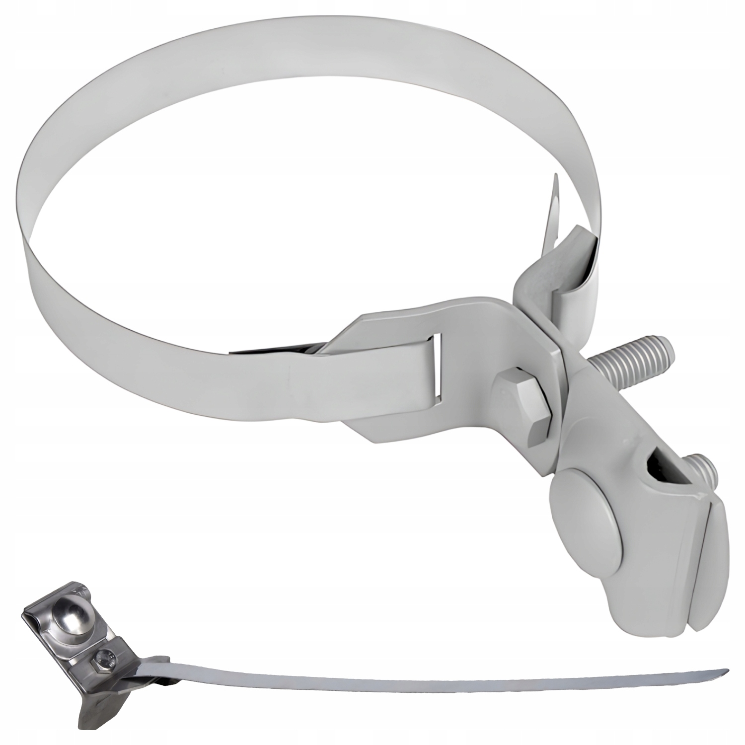 Uchwyt Odgromowy Do Rynny Rynnowy Nierdzewny Złącze Obejma