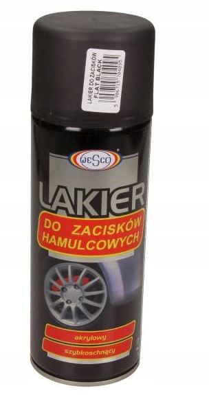 

Lakier do zacisków czarny 400ml RAL9021 Flat