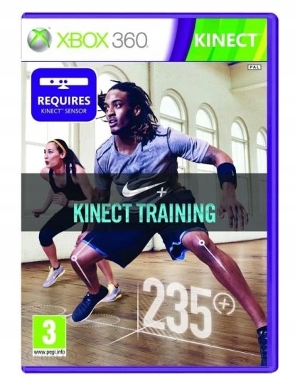 NIKE + KINECT TRAINING PL PO POLSKU XBOX 360 ( Xbox 360 pudełkowa