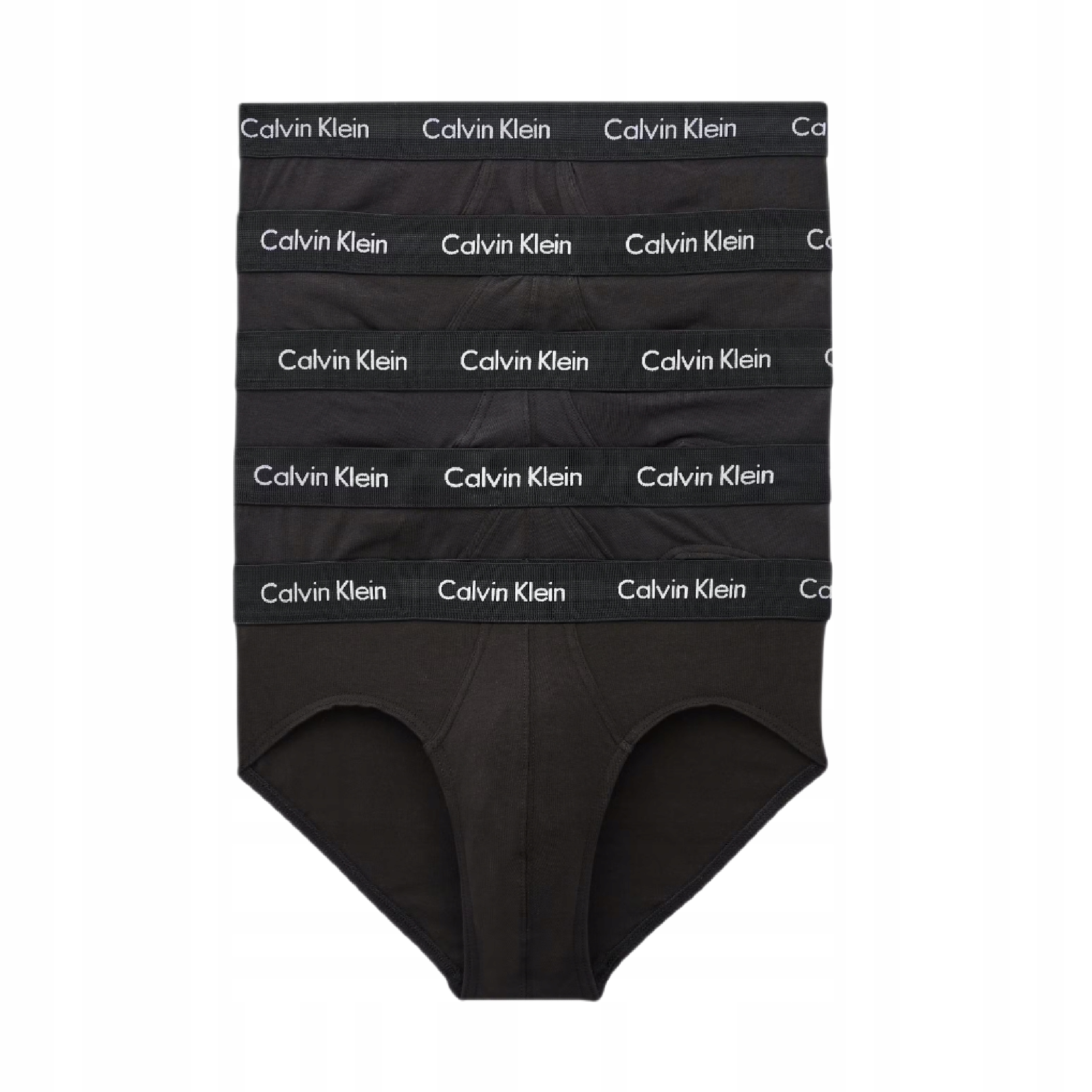 Calvin Klein Slipy Męskie 5-PACK Cotton Stretch L