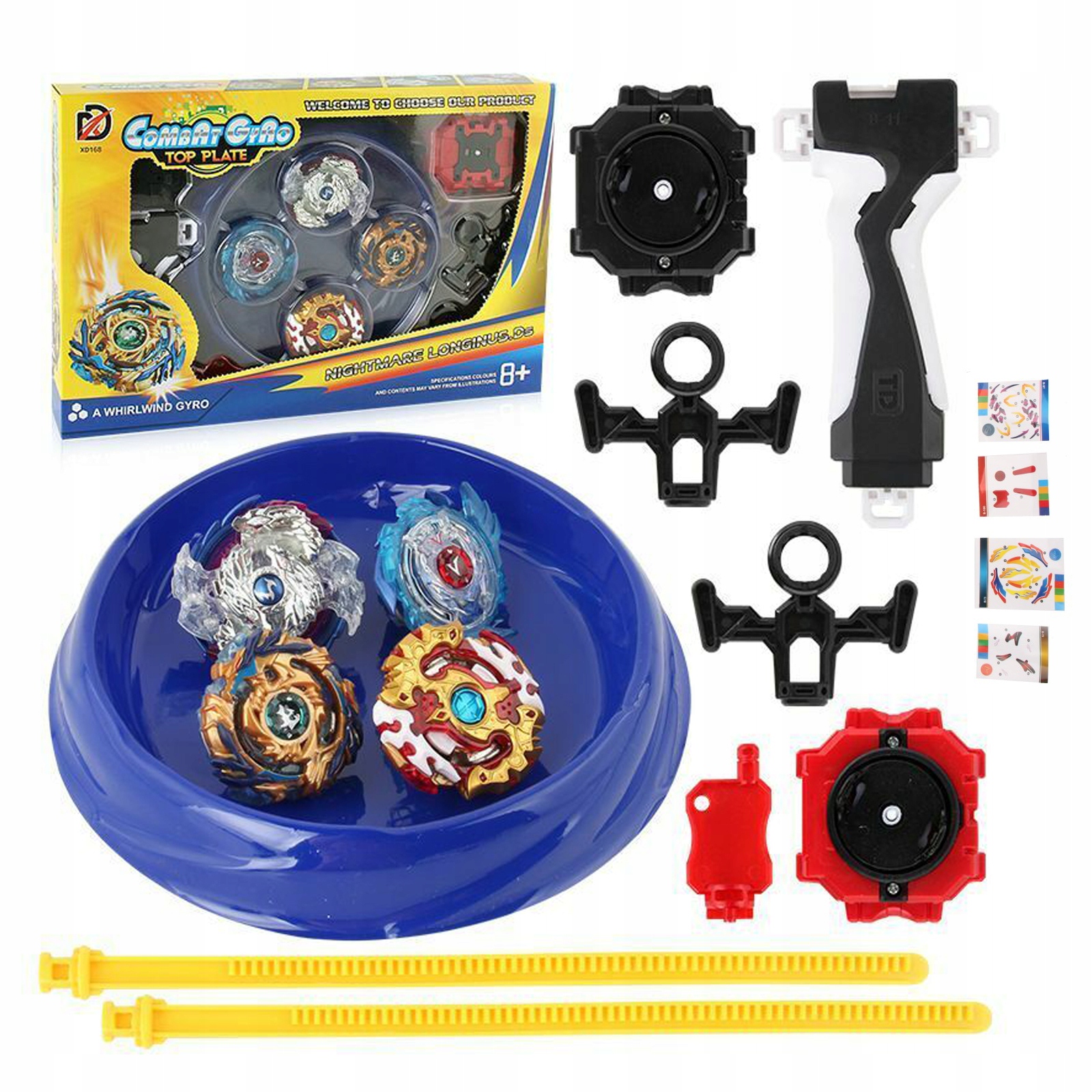 

4 Szt Bączek Wirujący Burst Beyblade Dysk Spinner