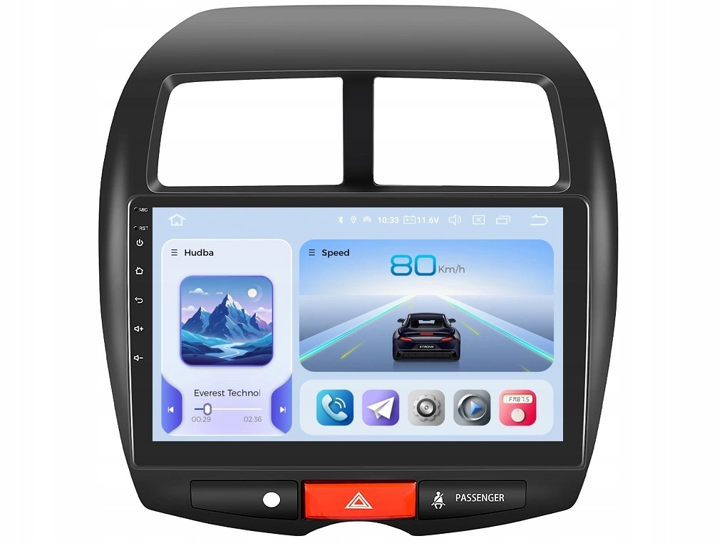 Xtrons 2DIN autorádio IQP-XEV79 Android, Mitsubishi Asx