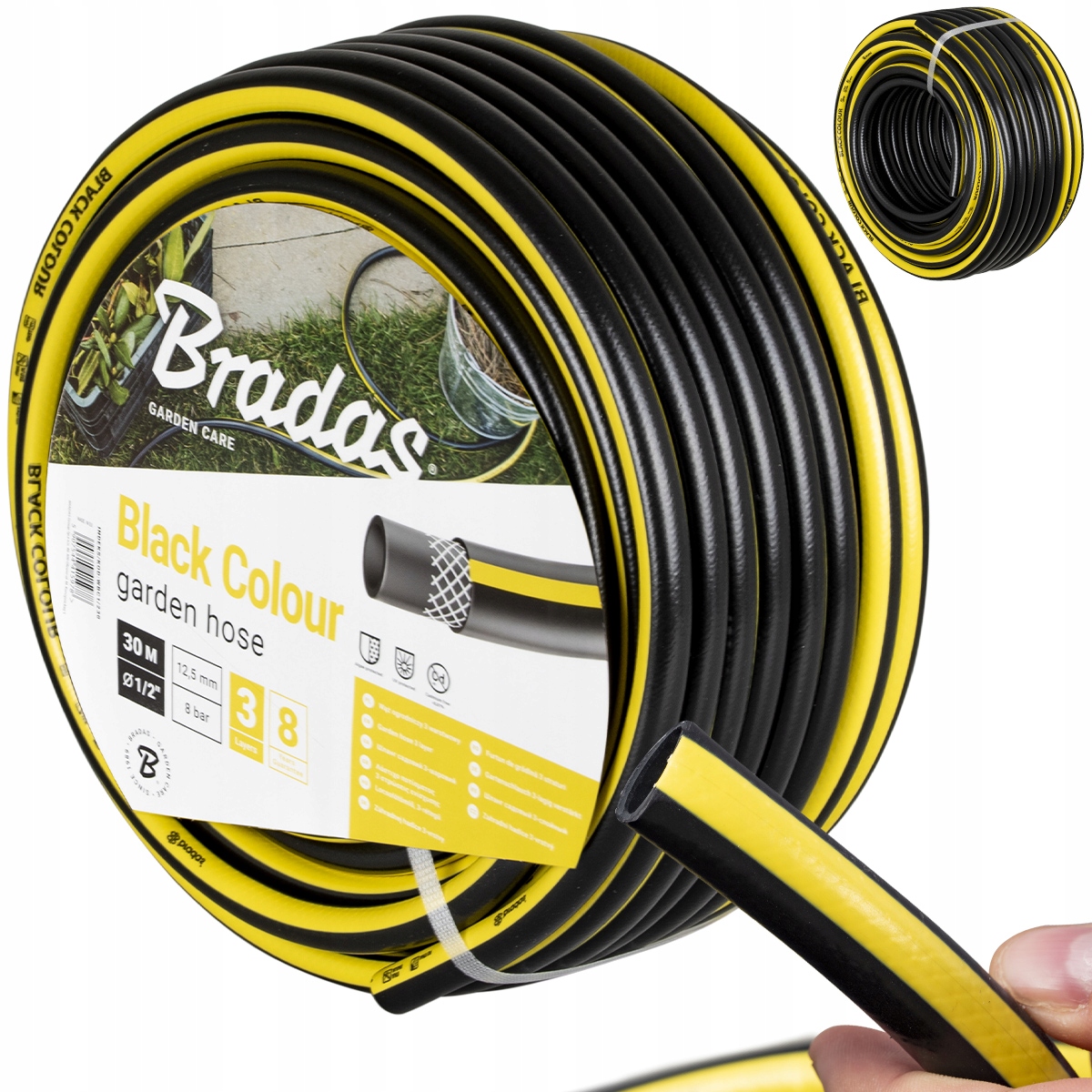 

Wąż Ogrodowy 20m 1/2" Ultra Mocny Pvc Nawodnienie