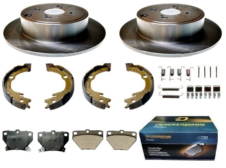kotouče čelisti Toyota Yaris I 1999-2005 Prius I 2000-2004 Zadní 269 mm