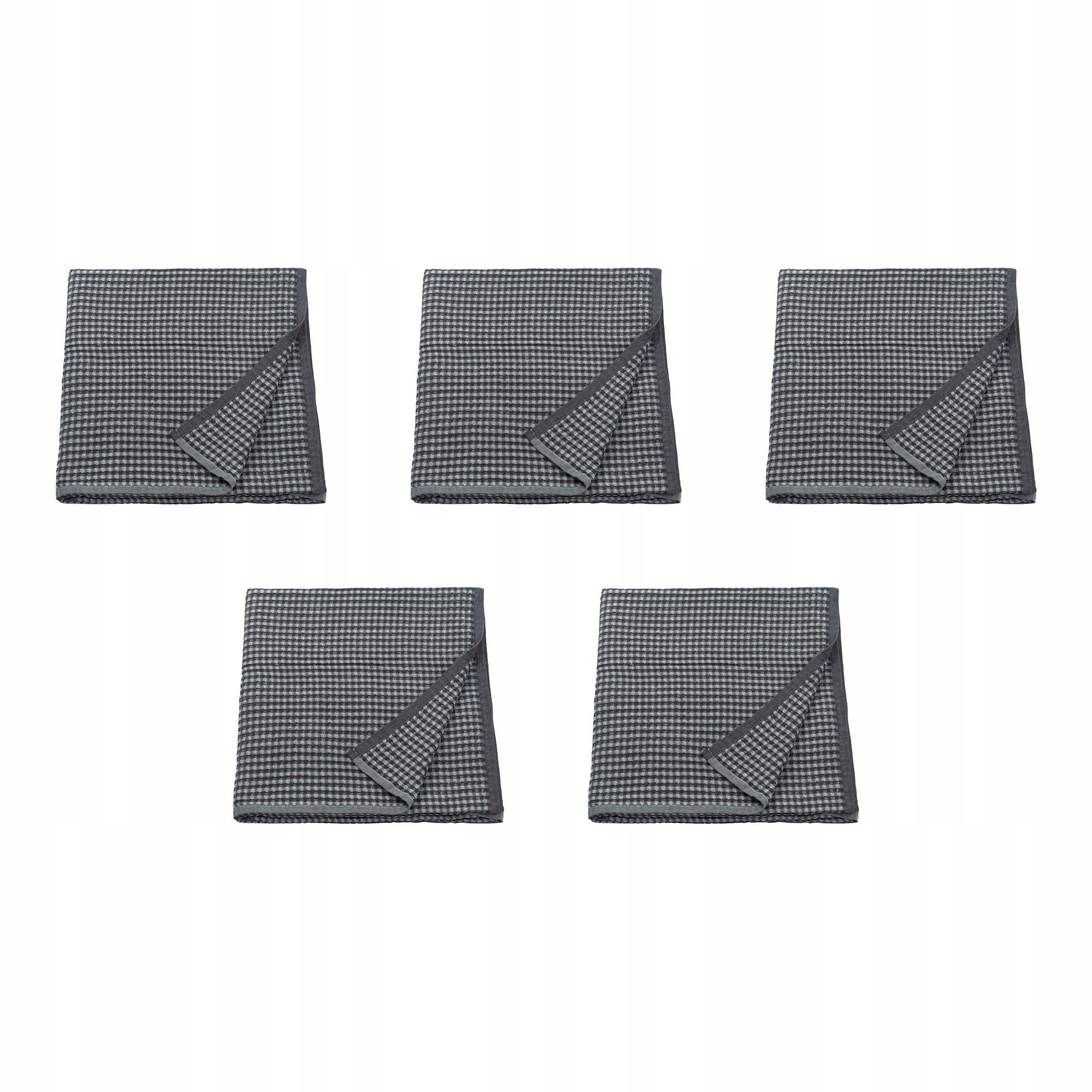 5 ks Přehoz Pelartuja tmavě šedý světle šedý 150 x 250 cm bavlna