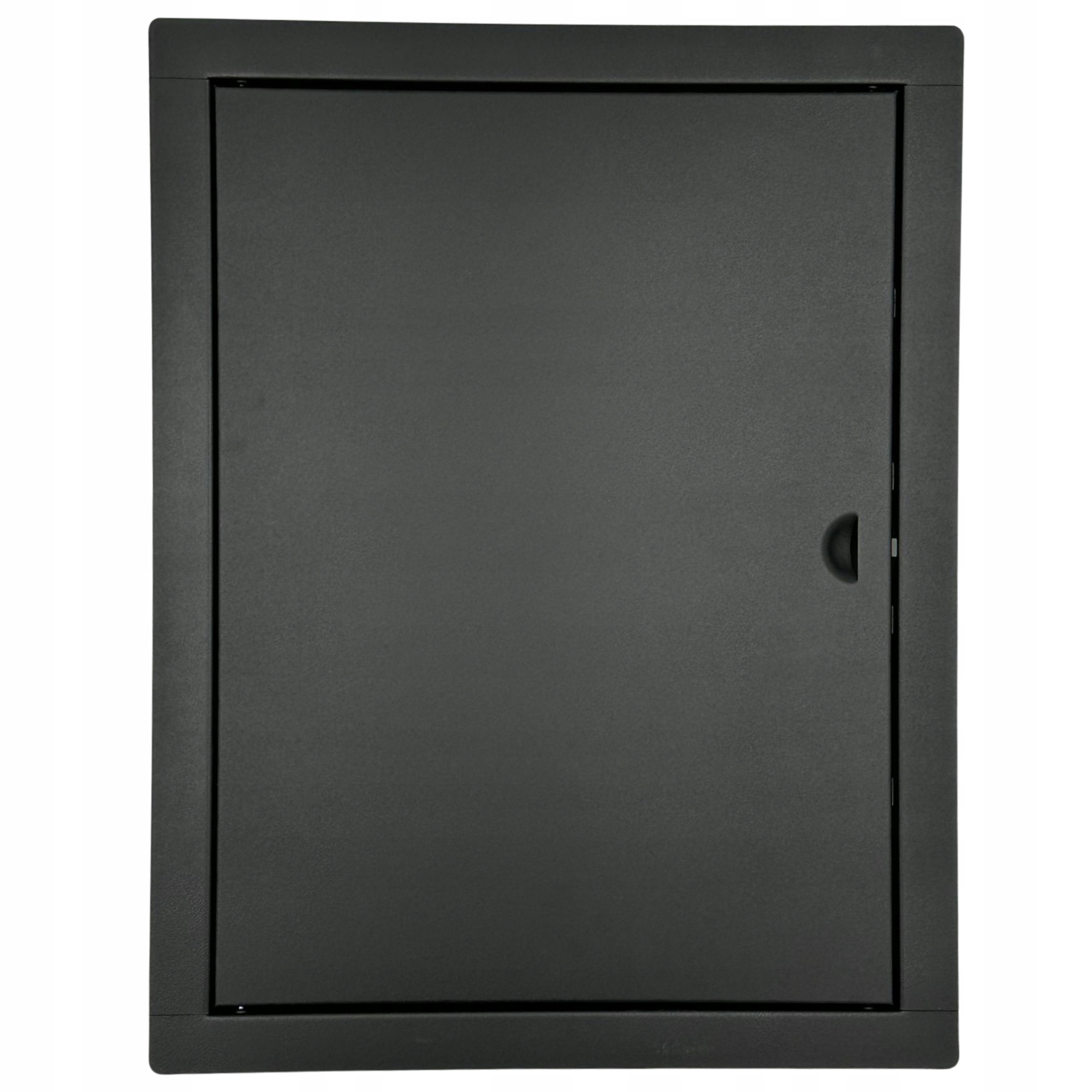 Revizní Dvířka 40x50 Kovová Černá Revizní Klapka Revizní Zámek