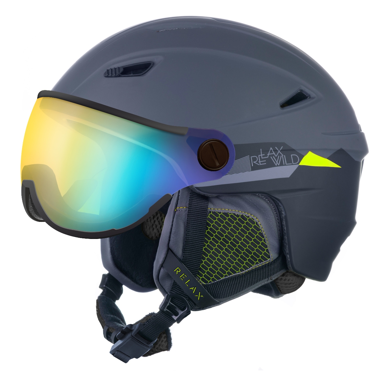 Relax Lyžařská Helma Stealth Rh24qx Velikost L