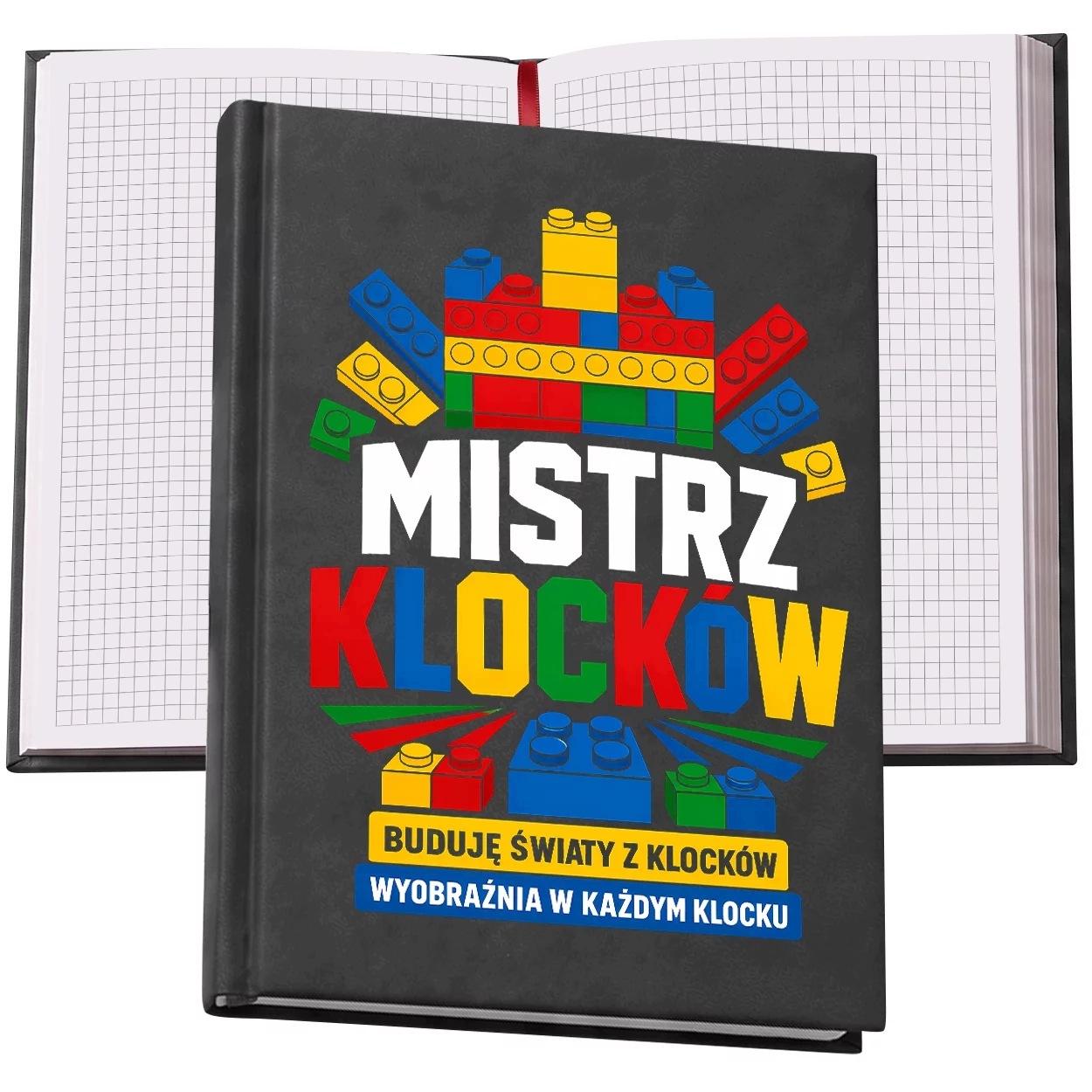 Notatnik A5 Szary Dla Fana Lego Urodziny 30 40 50 190Str