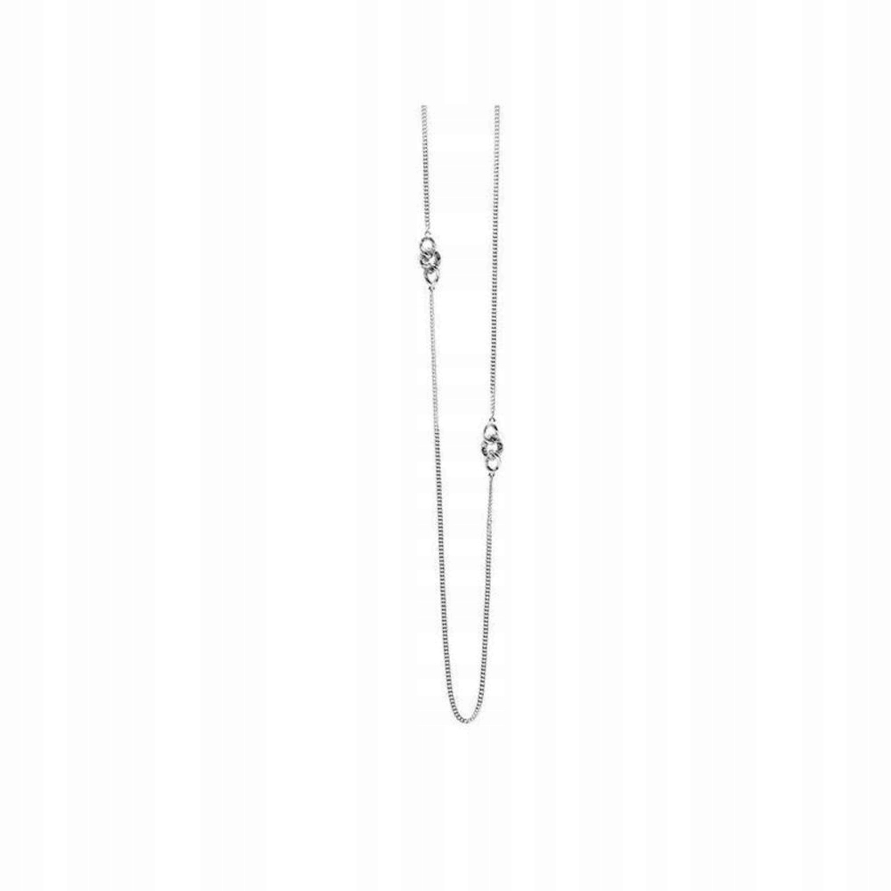 Náhrdelník Guess stříbrný zirkon 45 cm