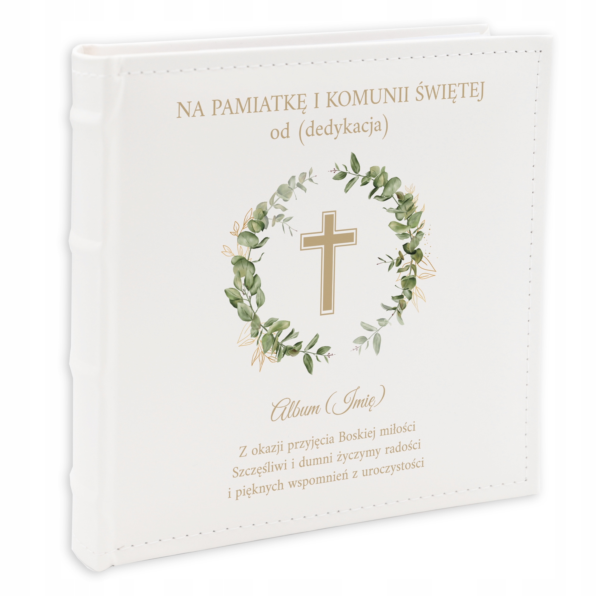 Album na fotografie 10x15 Na Památku Prvního Svatého Přijímání Vlastní obálka
