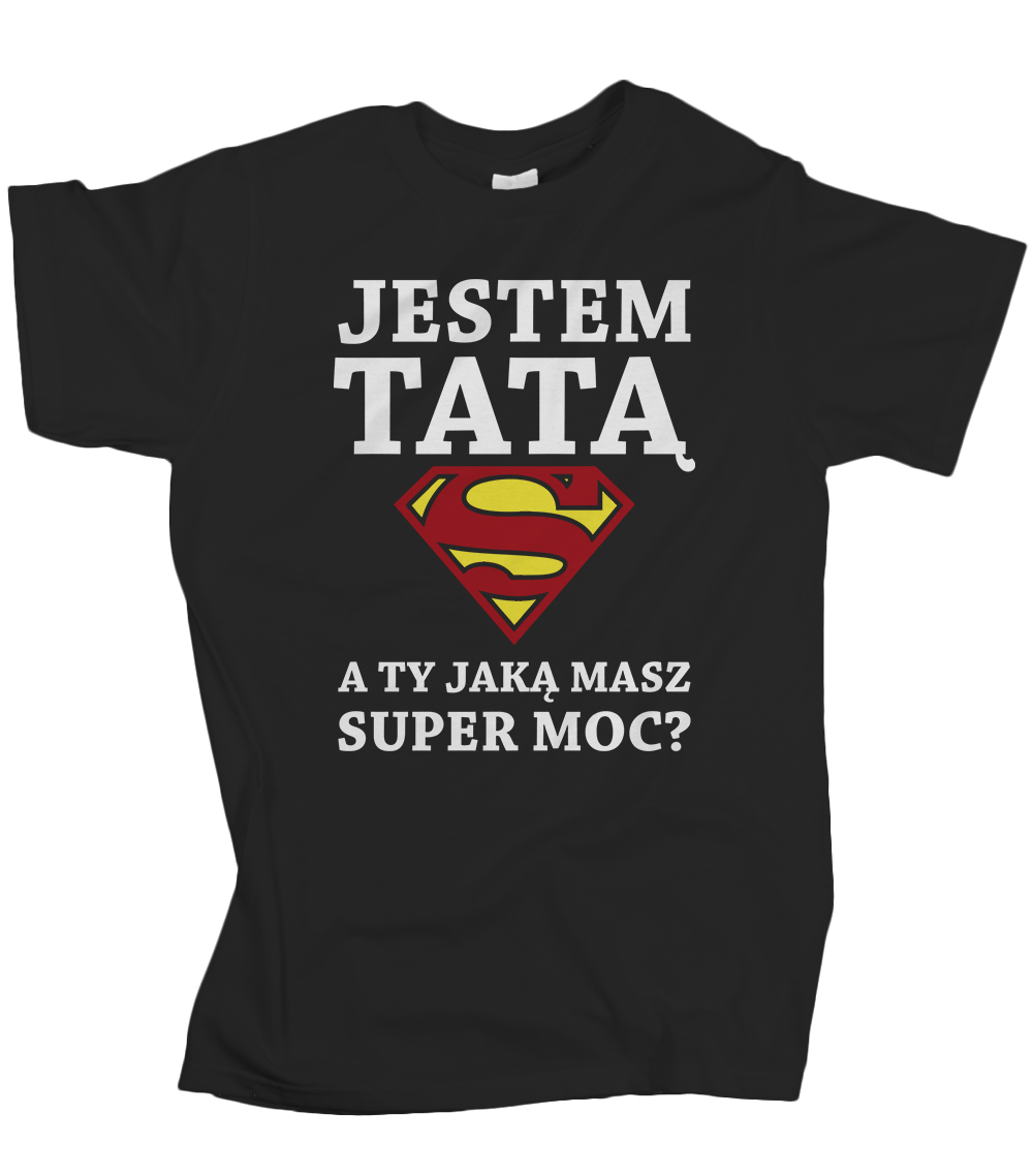 

Koszulka męska jestem Tatą jaką masz super moc 4XL