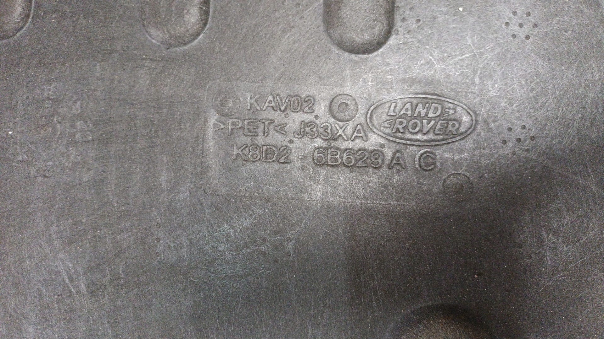 OSŁONA PODWOZIA SILNIKA LAND ROVER EVOQUE K8D2-6B629-A Numer katalogowy części K8D2-6B629-A
