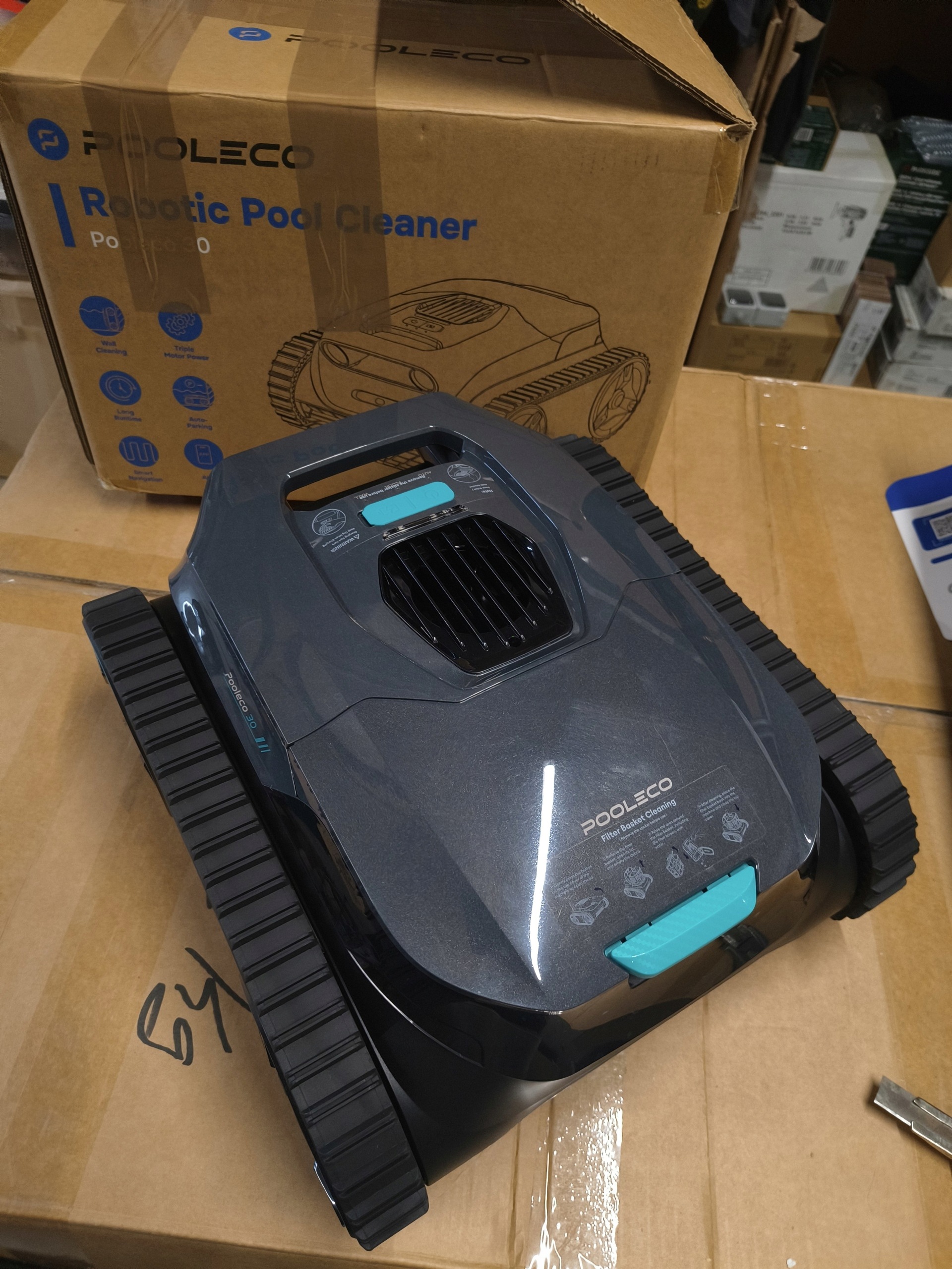 POOLECO robot do czyszczenia basenu Pooleco 30 4500 mAh 26 V DC, 1.5 A — zdjęcie 5