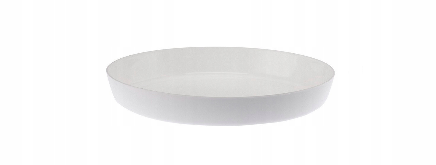 

Podstawka plastikowa pod doniczkę Aga 13 cm biała