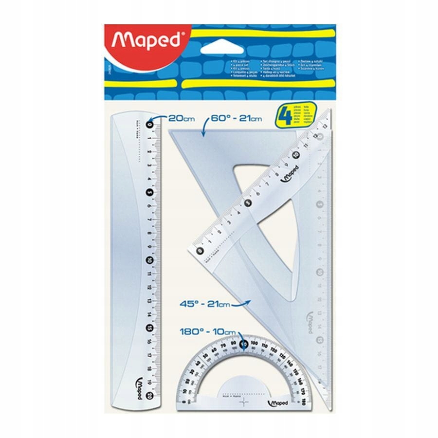 

Zestaw start medium linijka 20cm Maped 242820