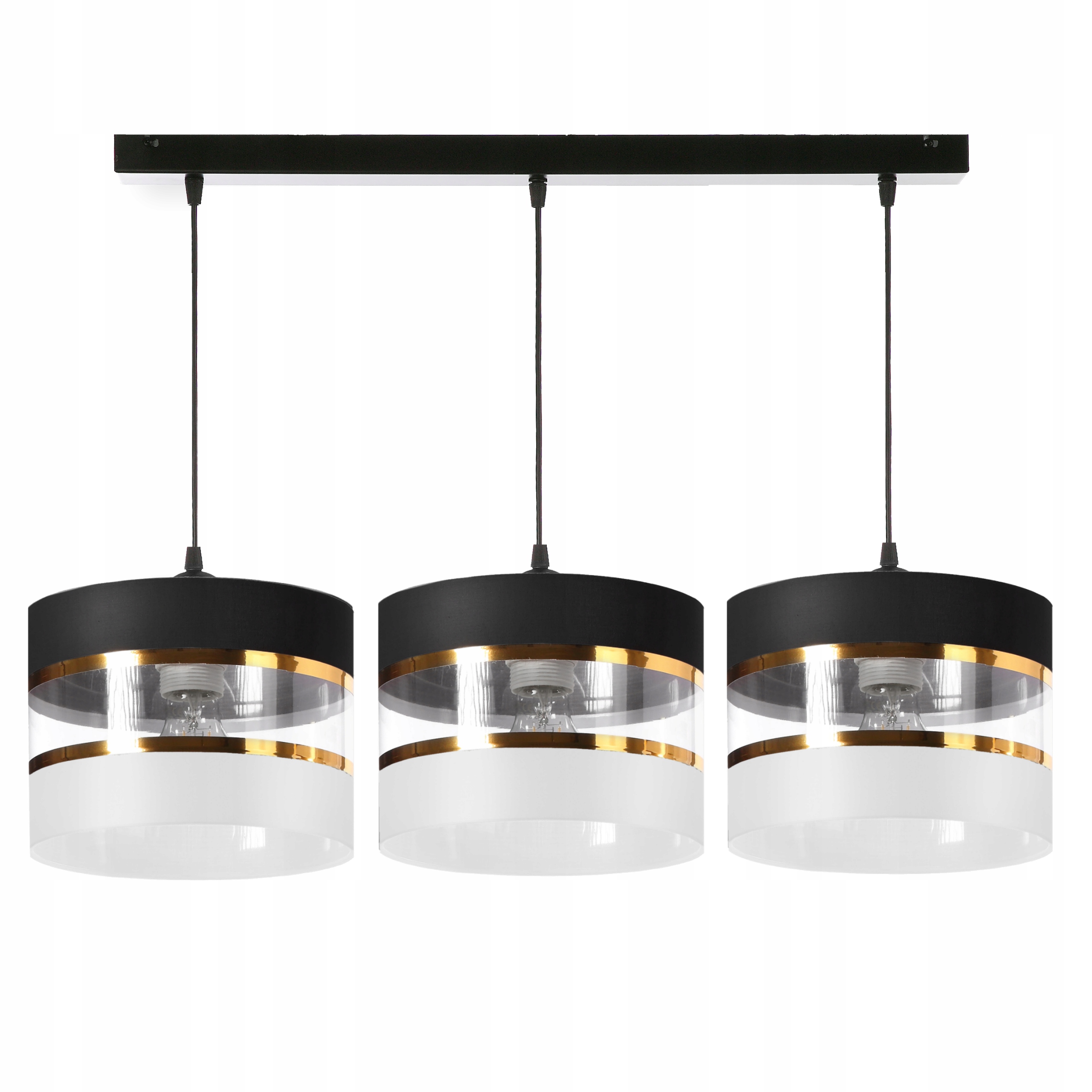 Elegantní závěsná stropní lampa Stínidla Glamour E27 Led Edison Loft