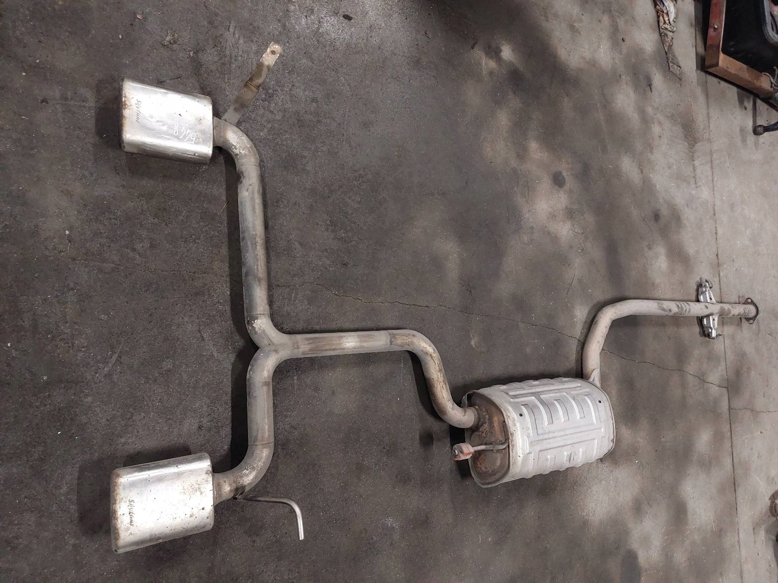 TŁUMIK WYDECH KOMPLET SKYTUNE KIA CEED I 1.6 CRDI HB 5D